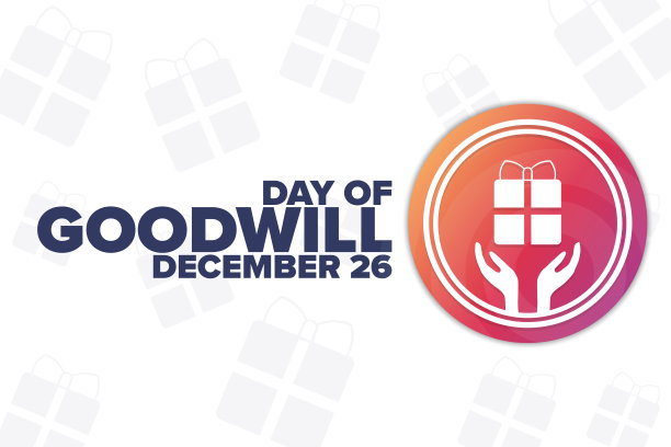 天的善意。12月26日。节日的概念。模板背景，旗帜，卡片，海报与文字题词。向量EPS10插图。图片下载