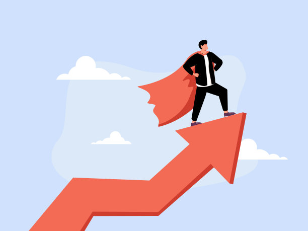 成功领导者，拥有超能力的商业专业人士，在工作中取得成功并实现事业发展的企业英雄。图片下载