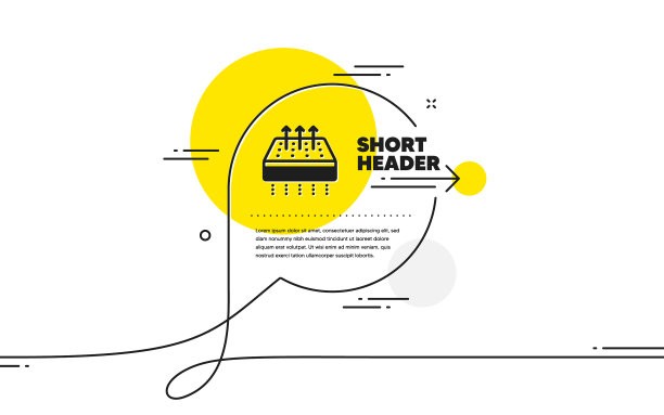 透气床垫图标矫形垫标志图片下载