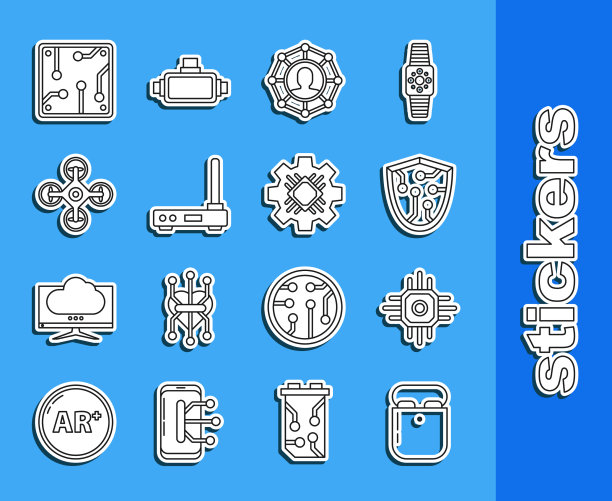 在机箱处理器网络中设置线空气耳机图片下载