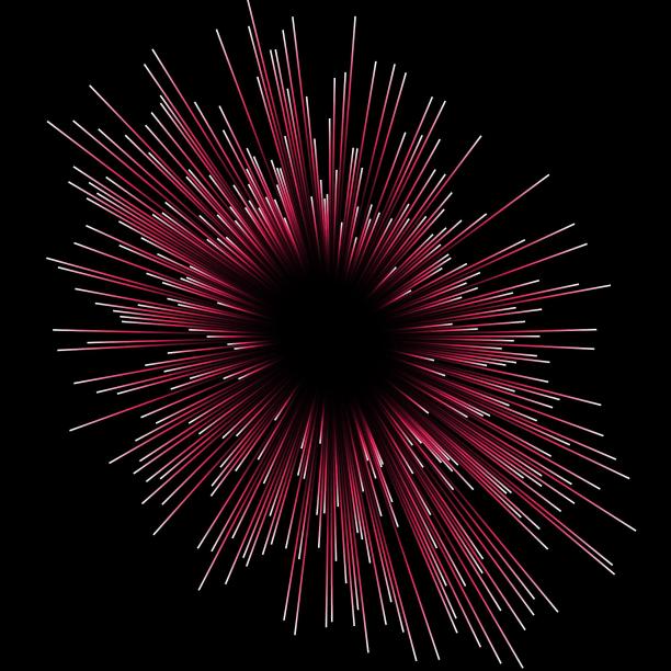 元宇宙放射3D爆炸线图片下载