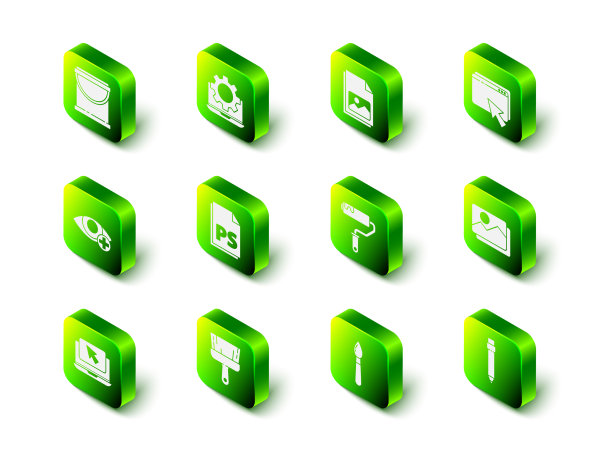 设置笔记本电脑和齿轮图片景观网页设计图片下载