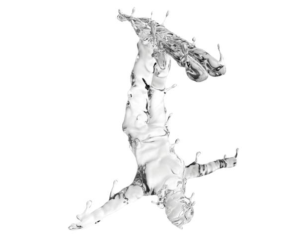 水质感自由式滑雪图片下载