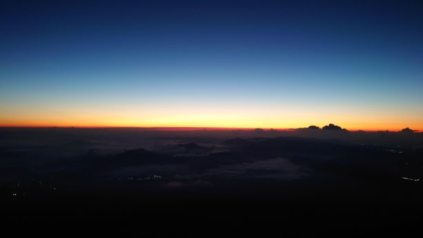 富士山日本日落图片下载
