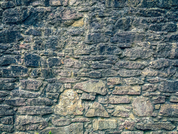 作为纹理或背景的石墙。图片下载