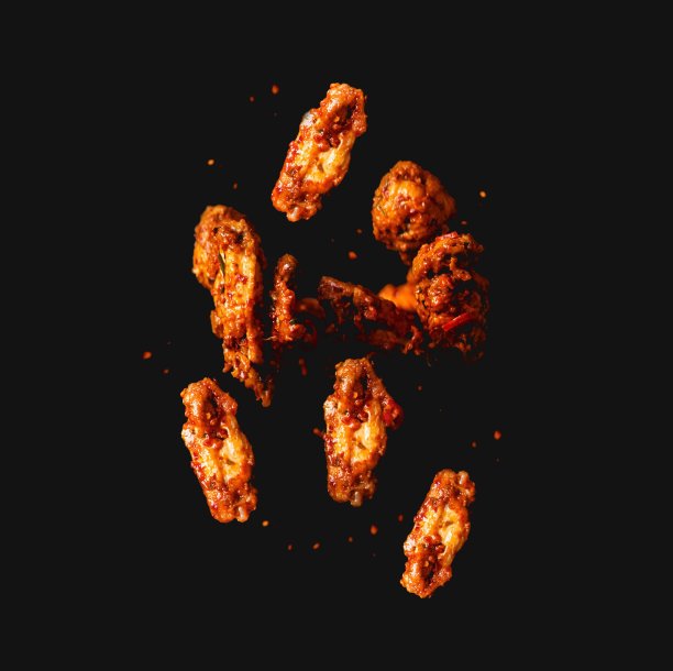 麦辣鸡翅图片下载