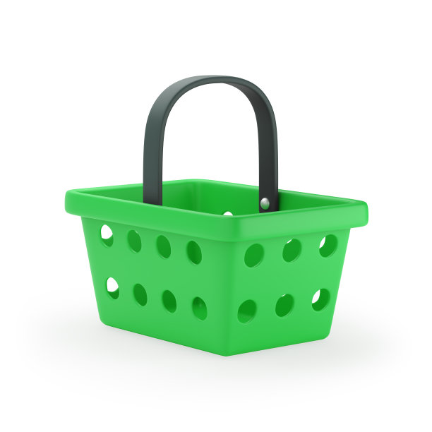 购物篮。杂货店或食品车图片下载