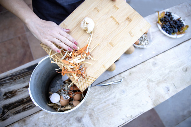 有机家庭垃圾堆肥图片下载