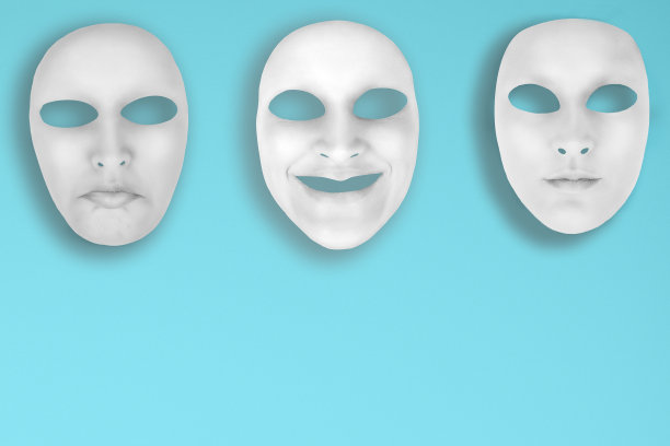 各种情绪的面具图片下载