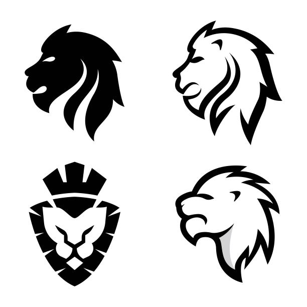 狮子标志图片说明图片下载