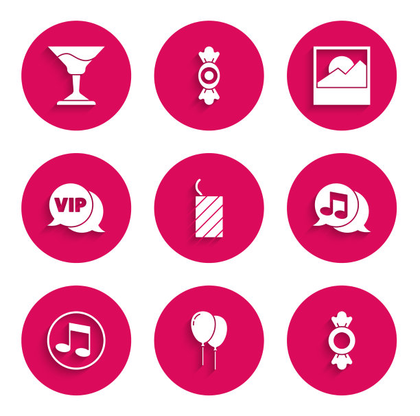 在烟花火箭气球上放丝带糖果图片下载