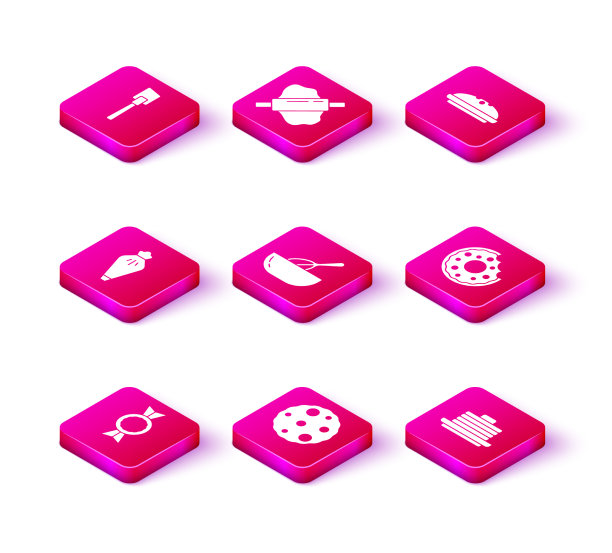 设置糖果饼干或饼干糕点袋厨房图片下载