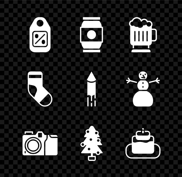 价格标签与出售啤酒罐木制啤酒杯图片下载