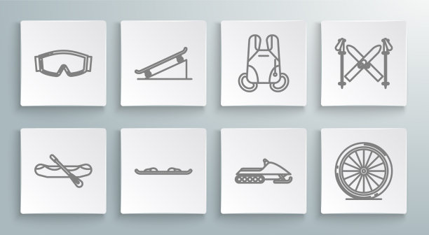 在街道坡道上设置直线漂流船滑板图片下载