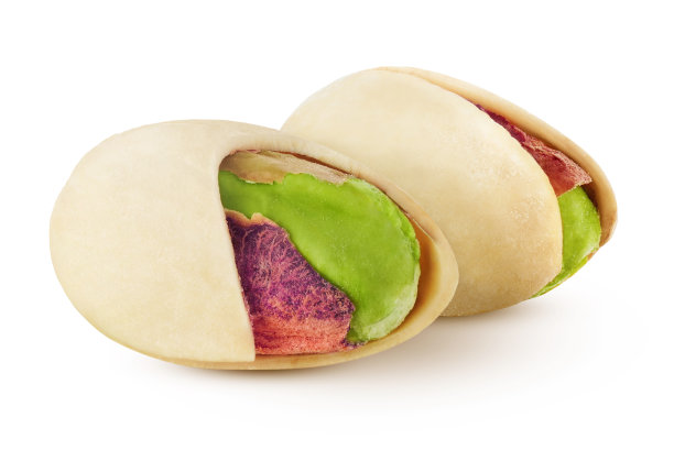 开心果在白色背景上分离图片下载