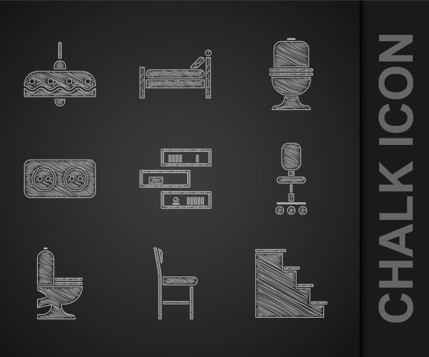 设置书架与书籍椅子楼梯办公室图片下载