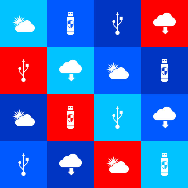 日落和云天气usb闪存驱动器屏蔽图片下载