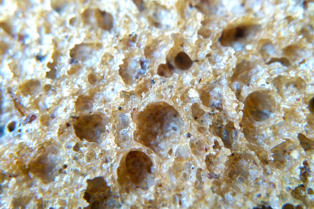 纹理面包特写模糊背景微距摄影图片下载