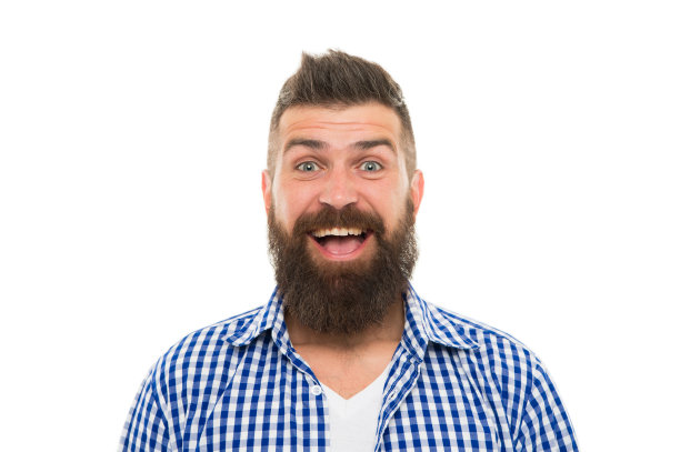 感受真正的幸福，快乐帅气的老式嬉皮士。残酷的胡须的男性。经典的风格。胡子拉碴的头头发。时髦的大胡子花花公子。留着小胡子的野蛮白人嬉皮士图片下载