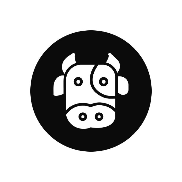 牛字形图标图片下载