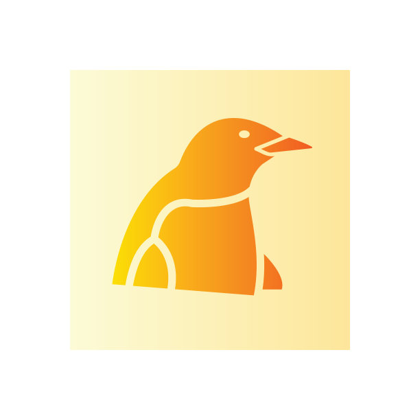 企鹅梯度图标图片下载