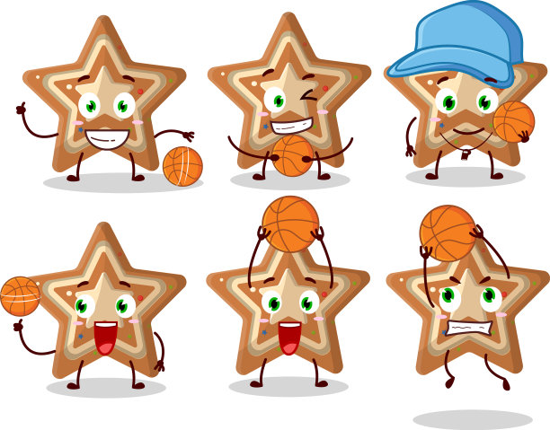 有才华的姜饼明星卡通人物图片下载