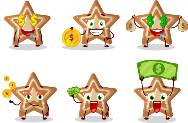 姜饼明星卡通人物可爱图片下载