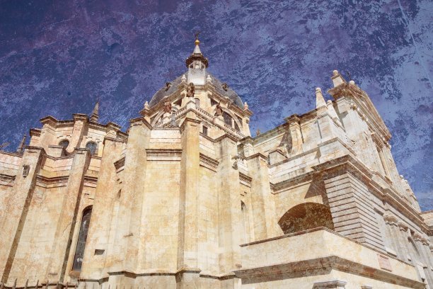 马德里大教堂图片下载