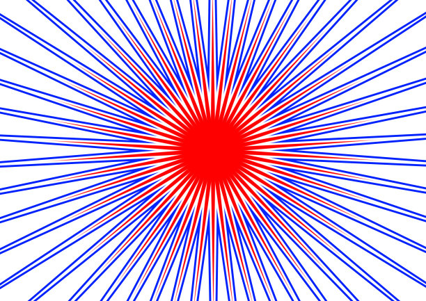 太阳的抽象艺术插图图片下载