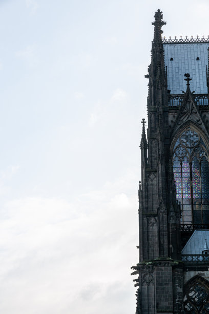 科隆大教堂外部细节图片下载