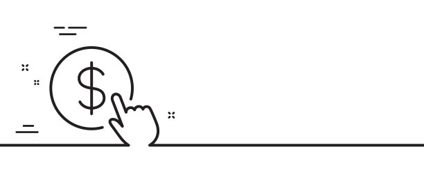 手点击线图标货币兑换符号图片下载