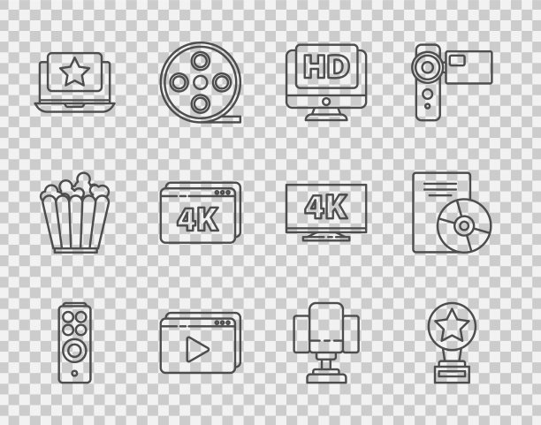 设置线遥控电影奖杯监视器图片下载