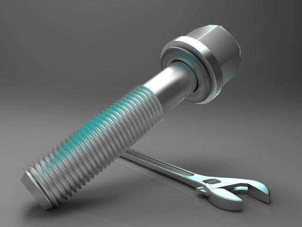 螺栓和扳手图片下载