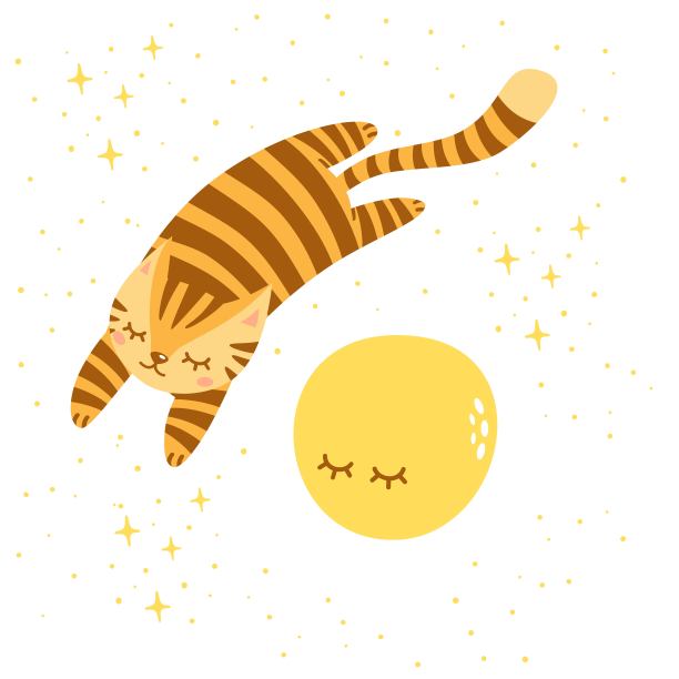 睡着的老虎在天上飞图片下载