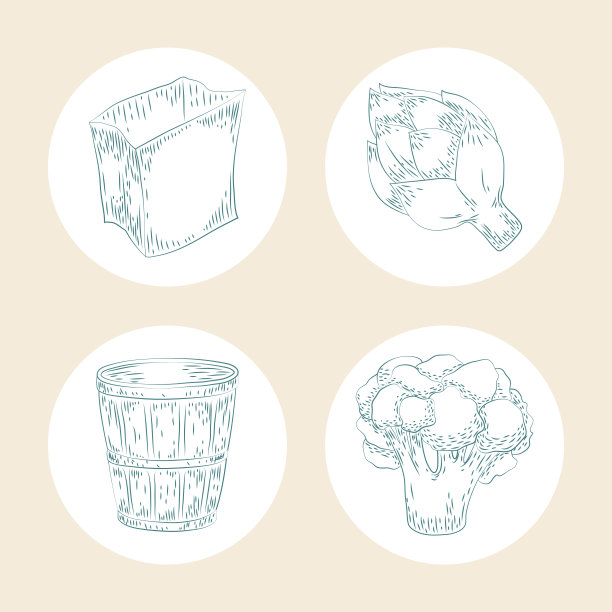 新鲜的四个产品图片下载