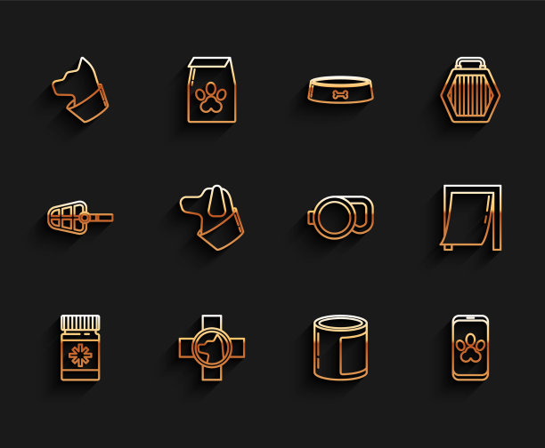 设线犬药瓶和兽药瓶图片下载