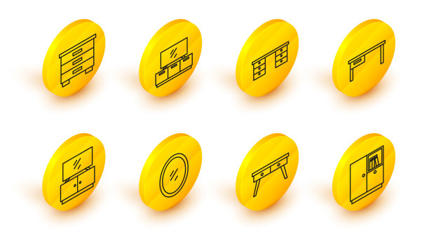 集线衣柜办公书桌镜子电视桌子图片下载