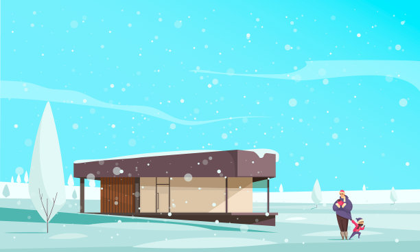 自然冬季现象背景图片下载