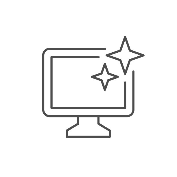 防病毒保护线性轮廓图标图片下载