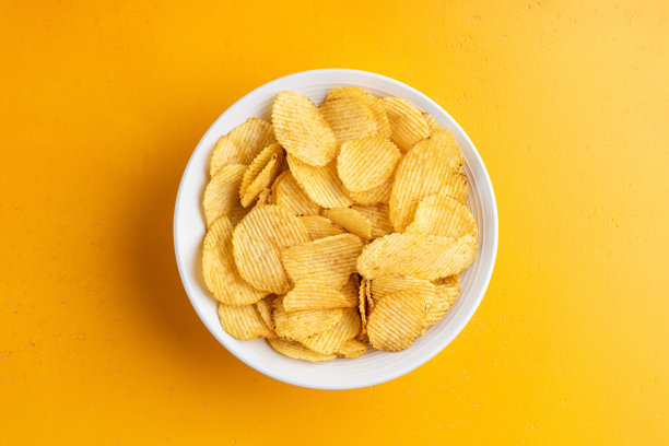 炸土豆片或炸土豆片图片下载