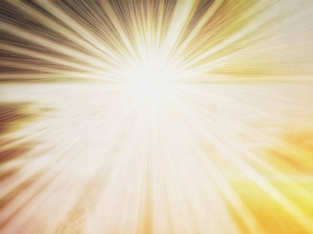 太阳穿过地平线的插图图片下载