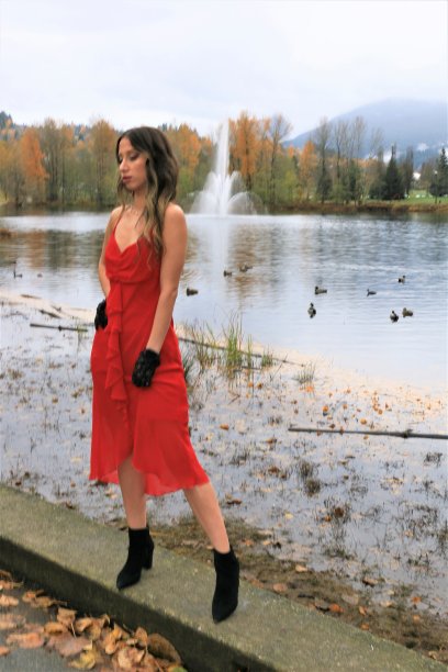 公园里的模特图片下载