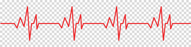 脉冲线矢量模板。心跳，一条线，心电图图片下载