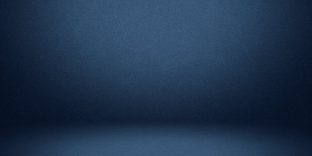 蓝色背景，抽象墙面的工作室房间，可以用来呈现你的产品图片下载