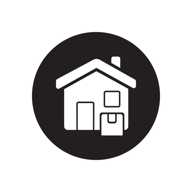 送货到家字形图标图片下载