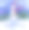 舞女雪人以冬季森林为背景，水彩画图片下载