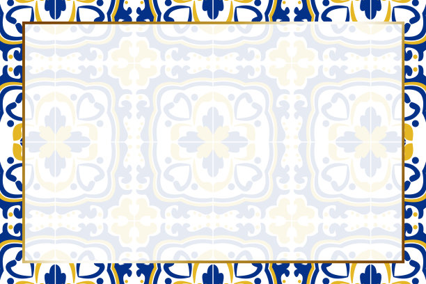 葡萄牙瓷砖背景图片下载