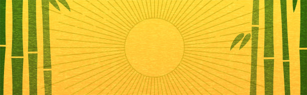 竹制新年销售横幅320x100图片下载