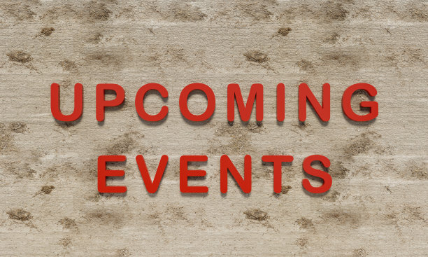 在肮脏的混凝土墙上用红字写着即将发生的事情。图片下载