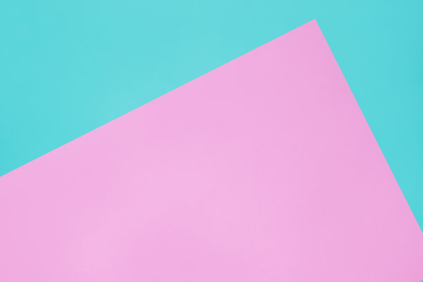 蓝色和粉红色柔和的彩色纸张纹理俯视图最小的平铺背景图片下载